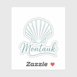 Vintage Montauk Long Island Nautical Coastal Beach Sticker