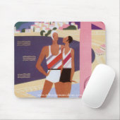 Vintage Monte Carlo Mousepad Muismat (Met muis)