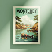Vintage Monterey California Briefkaart
