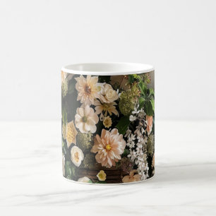 Vintage Moody Bloem Botanische Keramische Koffiemo Koffiemok