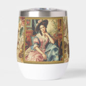 Vintage, mooie edelvrouw uit het verleden (Voorkant)