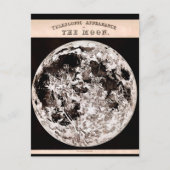Vintage Moon Briefkaart (Voorkant)