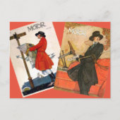 "Vintage Motor Magazine Covers" Briefkaart (Voorkant)