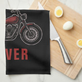 Vintage Motorcycle 60th Birthday Bike Theedoek (Quarter Fold)