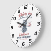 Vintage Motorcycle Riders Inc Grote Klok (Hoek)