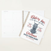 Vintage Motorcycle Riders Inc Planner (Display)