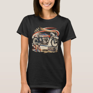 Vintage Motorfiets Garage Café Racer T-Shirt