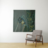 vintage motorfiets kunstwerk wandkleed (In Situ (horizontaal))