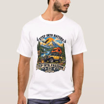 Vintage Motorfiets Road Trip T-shirt | Klassiek Am