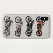 VINTAGE MOTORFIETSEN Case-Mate iPhone CASE (Achterkant (horizontaal))