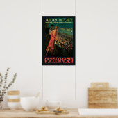 Vintage, Motoring in Duitsland. Poster (Keuken)