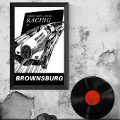 Vintage Motorsport van Brownsburg Indiana Poster