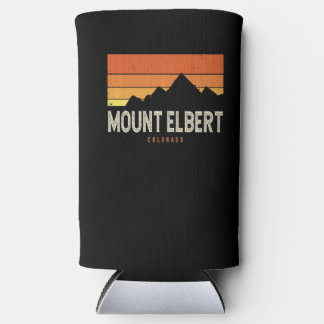 Vintage Mount Elbert Colorado Bergen Wandelen Zon Seltzer Blikjeskoeler