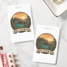Vintage Mount Rinjani Indonesië Vulkaan Retro