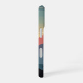 Vintage Mountain Ridge iPhone 16 Hoesje (Rechterkant)