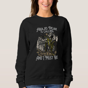 Vintage Mountainbike Abajo Peak roept ik moet Trui