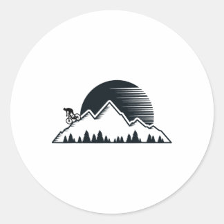 Vintage Mountainbike - Outdoor Mtb Downhill Fietse Ronde Sticker