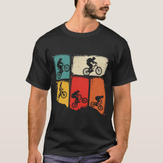 Vintage Mountainbike Silhouette T-Shirt