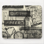 Vintage Mousepad Muismat (Voorkant)