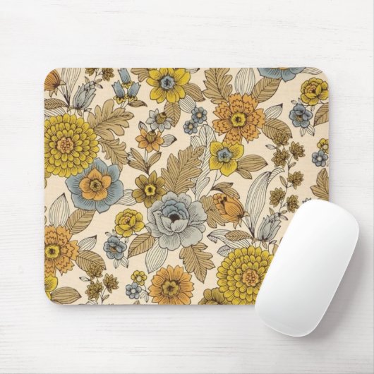 Vintage Mousepad Muismat (Met muis)