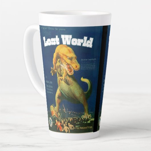 Vintage Movie Poster Latte Mug Mok (Linkerhoek)