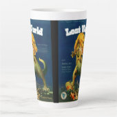 Vintage Movie Poster Latte Mug Mok (Voorkant)