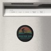 Vintage MTB Avontuur - Mountainbiken Magneet (Insitu (Vaatwasser))