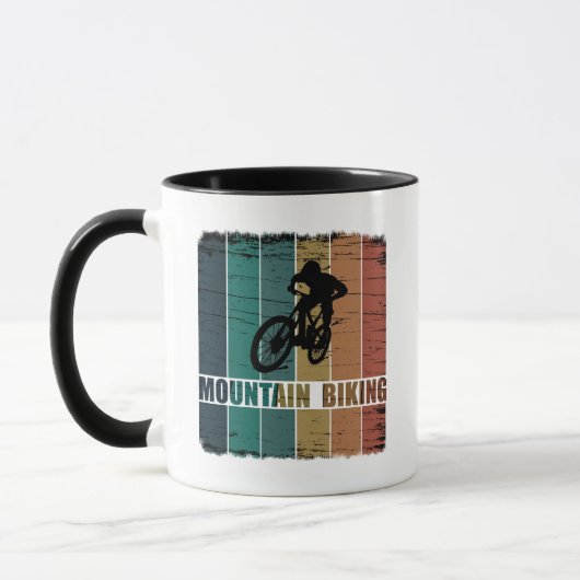 Vintage Mtb Downhill Mountainbiken Mok (Links)