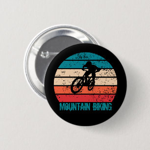 Vintage Mtb Downhill Mountainbiken Ronde Button 5,7 Cm