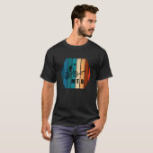 Vintage Mtb Downhill Mountainbiken T-shirt (Voorkant volledig)