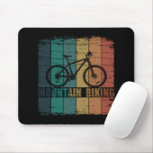 Vintage Mtb Mountainbiken Muismat (Met muis)