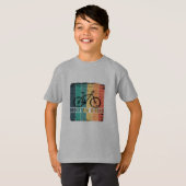 Vintage Mtb Mountainbiken T-shirt (Voorkant volledig)