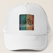 Vintage Mtb Mountainbiken Trucker Pet (Voorkant)