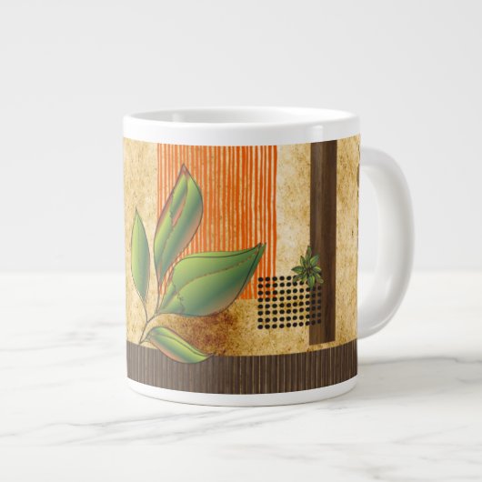 Vintage Mug Grote Koffiekop (Voorkant rechts)