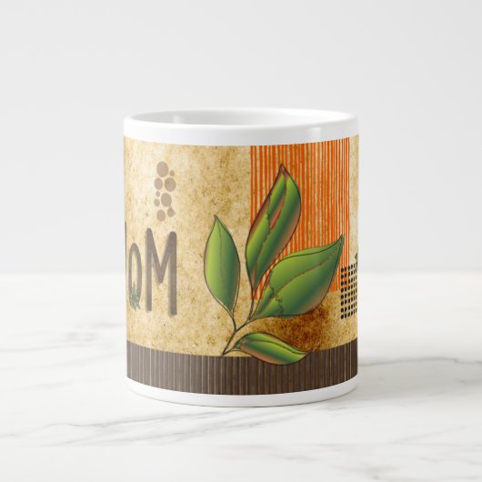 Vintage Mug Grote Koffiekop (Voorkant)