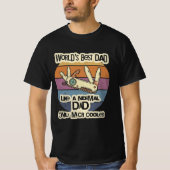 Vintage Multitool Werelds Beste Papa T-shirt (Voorkant)