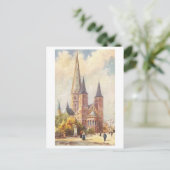 Vintage Munster in Bonn, Germany Briefkaart (Staand voorkant)