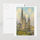 Vintage Munster in Bonn, Germany Briefkaart (Voorkant / Achterkant)