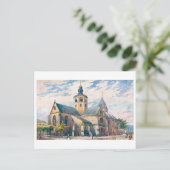 Vintage Munster in Hamelen, Duitsland Briefkaart (Staand voorkant)