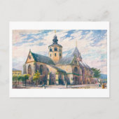 Vintage Munster in Hamelin, Germany Briefkaart (Voorkant)