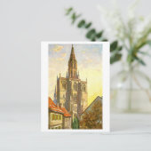 Vintage Munster in Konstanz, Germany Briefkaart (Staand voorkant)
