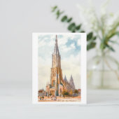 Vintage Munster in Ulm, Germany Briefkaart (Staand voorkant)