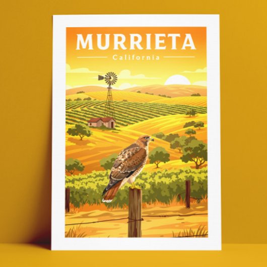 Vintage Murrieta California Briefkaart
