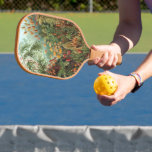 Vintage Muscinae, mosplanten door Ernst Haeckel Pickleball Paddle<br><div class="desc">Vintage illustratie natuur botanisch ontwerp door Ernst Haeckel. Een verscheidenheid aan kleurrijke mossen,  grassen en andere exotische tropische planten in een regenwoudjungle.</div>