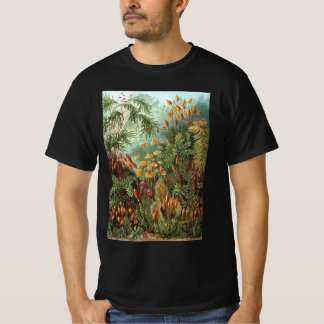 Vintage Muscinae, mosplanten door Ernst Haeckel T-shirt