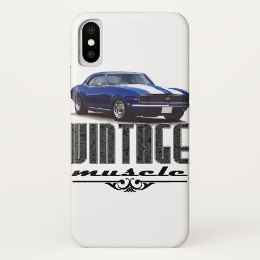 Vintage Muscle Camaro Case-Mate iPhone Case (Achterkant)