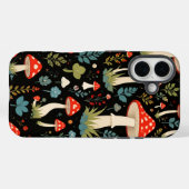 Vintage Mushroom Phone Case (Achterkant (horizontaal))