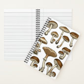 Vintage Mushrooms Notitieboek (Binnen)