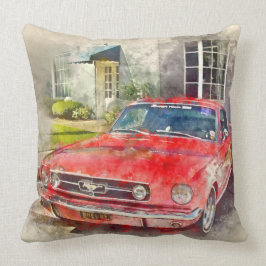 Vintage Mustang Kussen