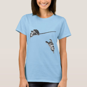 Vintage muziek, dirigent handen met een dirigeerst t-shirt